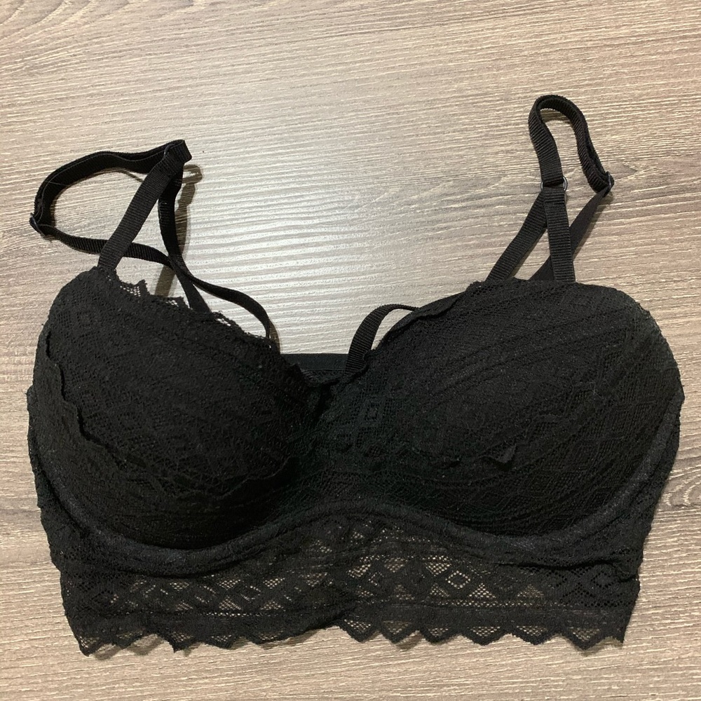 VS Pink Lace Bralette